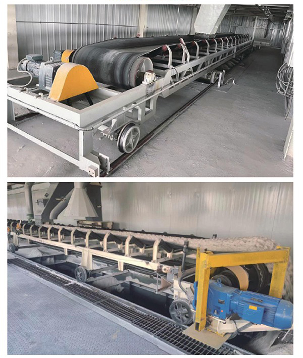 可逆式配仓皮带机